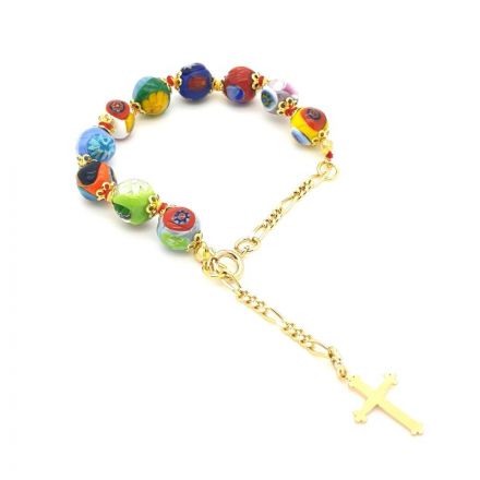 Bracelet verre de Murano Multicolor