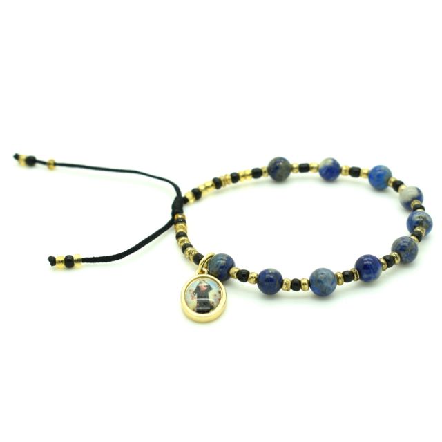 Bracelet lapis-lazuli