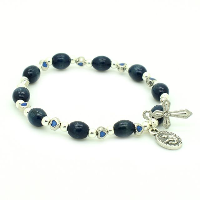 Bracelet bleu foncé