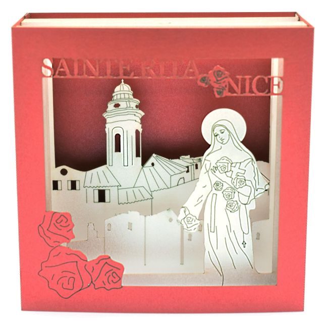 Carte relief Sainte Rita Rouge