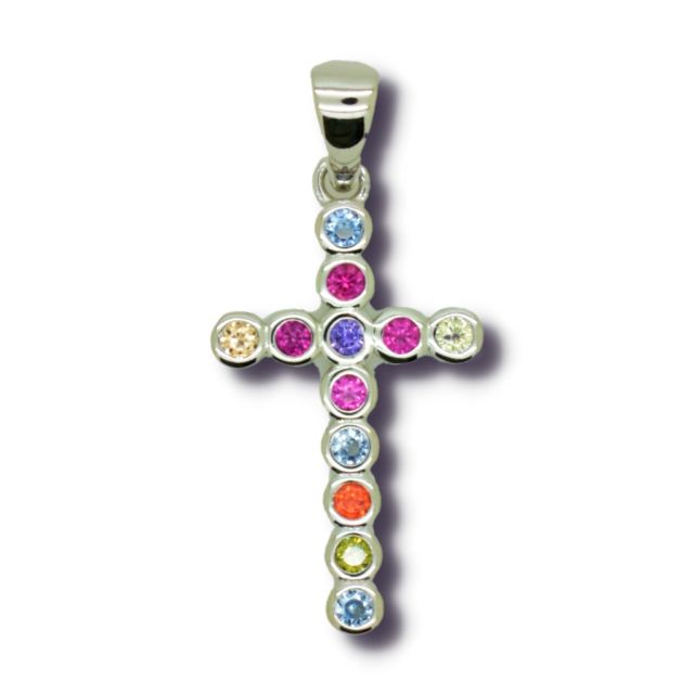 Croix argent
