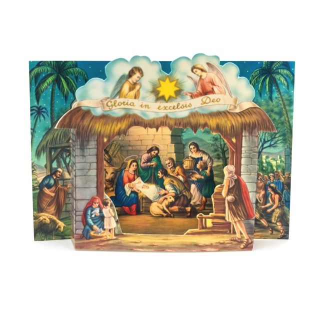 Crèche pliante  Nativité