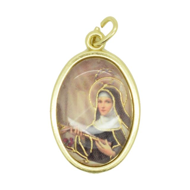 Médaille Sainte Rita ovale