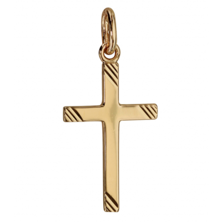Croix plaqué or