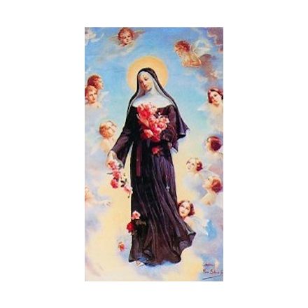 Image Sainte Rita avec anges