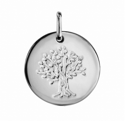 Médaille argent arbre de vie