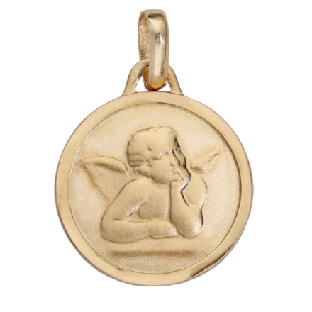 Médaille Ange plaqué or