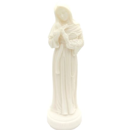 Statue de Sainte Rita en Albatre - 12 cm