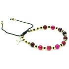 Bracelet dizainier Agate rose