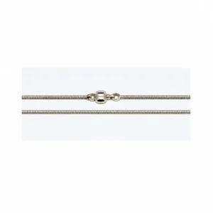 Chaine forçat plaqué or 60 cm
