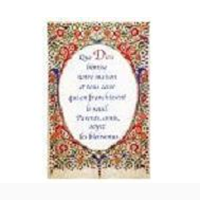 Carte postale "Dieu bénisse…maison"