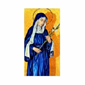 Image Sainte Rita - Statue jaune