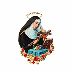 Magnet plexiglass avec effet relief de sainte Rita