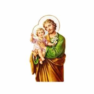 Magnet plexiglass avec effet relief de saint Joseph