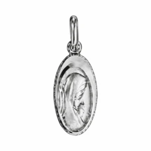 Pendentif Argent Rhodié VIERGE