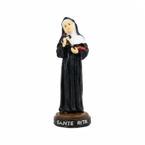 Statue résine Sainte Rita 12 cm