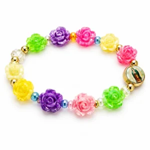 Bracelet enfants "Ste Rita "+ fleurs